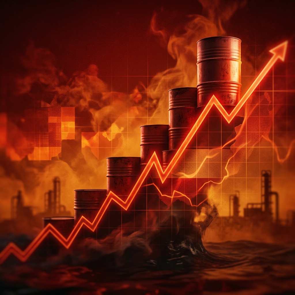 Iran oil price surge Brent