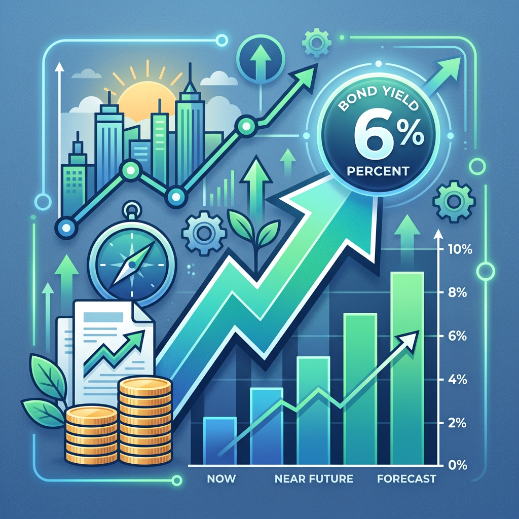 Bond yield forecast 6 percent