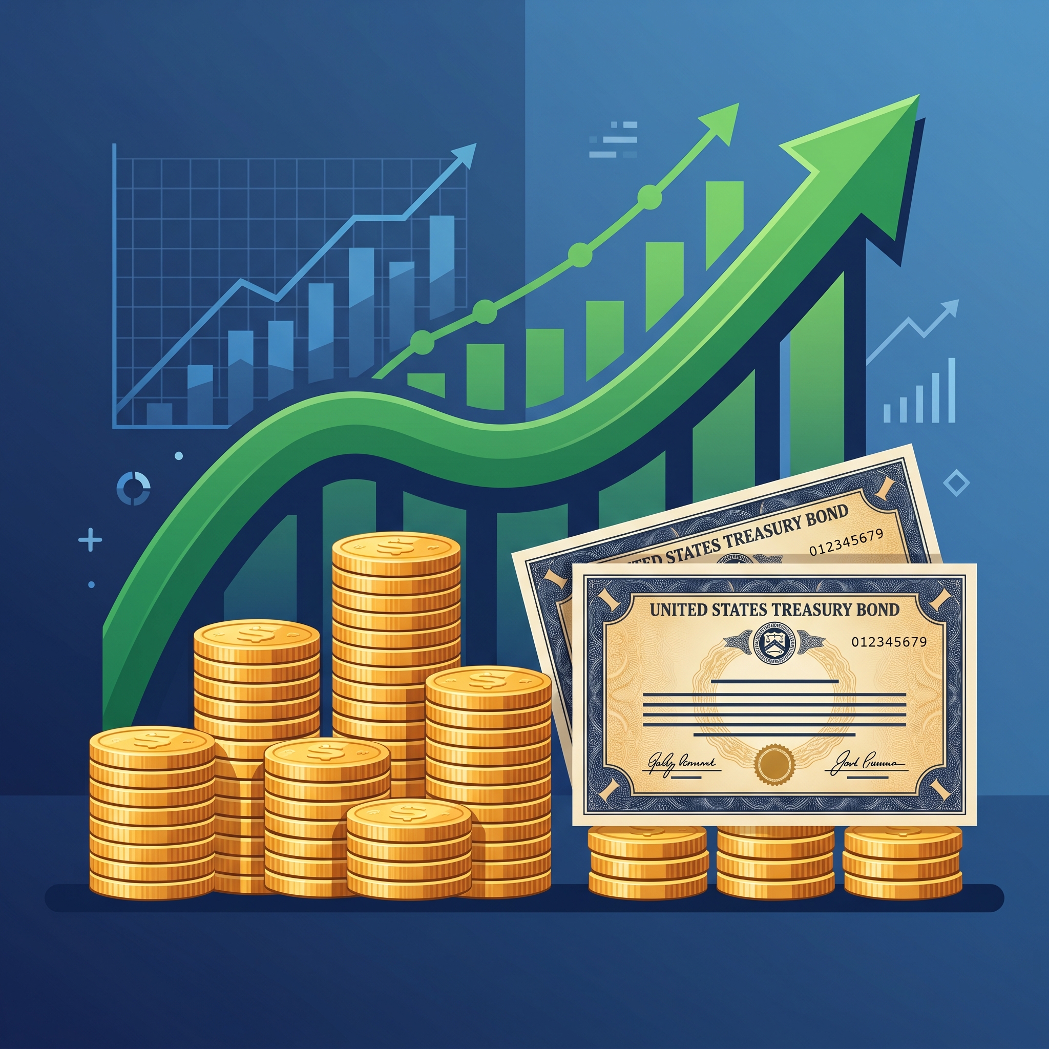 US Treasury bonds yield surge